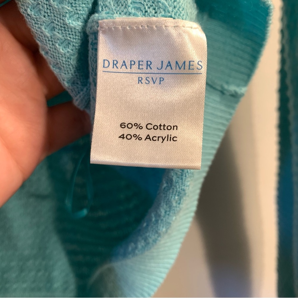 Draper James cardigan with bobble stitches, size small - Picture 2 of 5